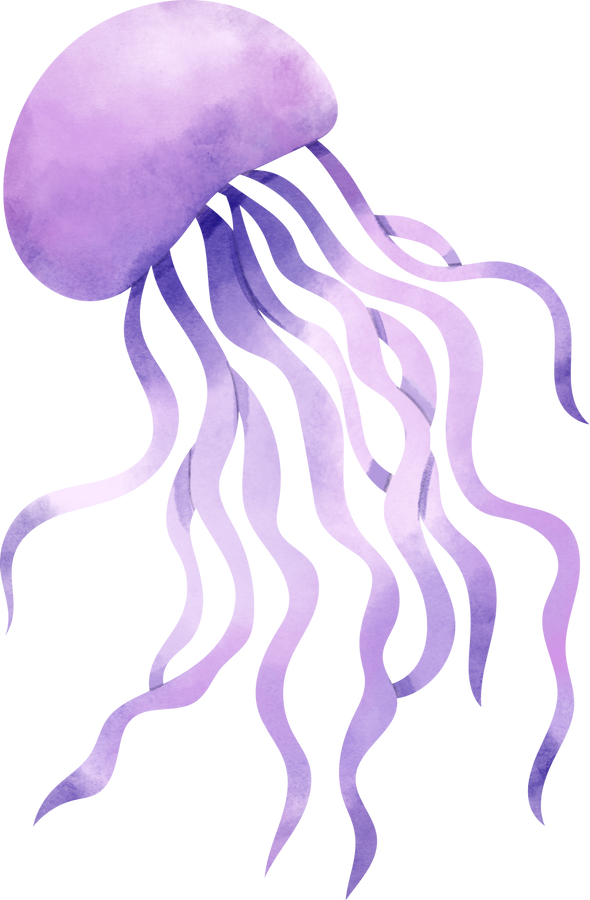 Watercolor Jellyfish